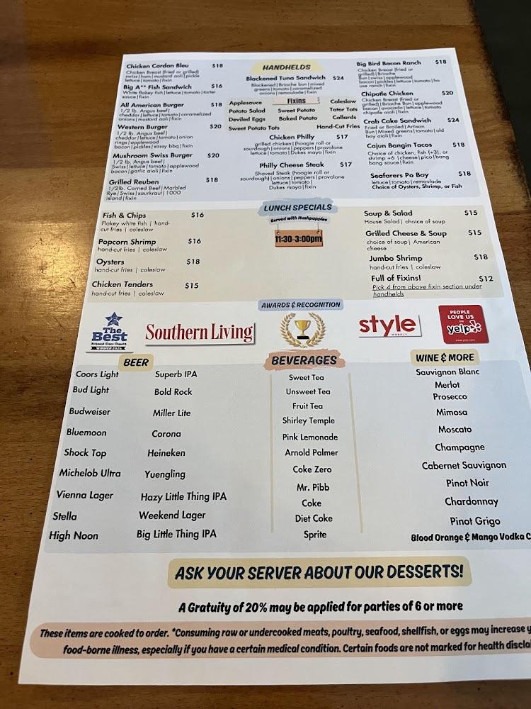 Halterman's Eatery Menu image 1