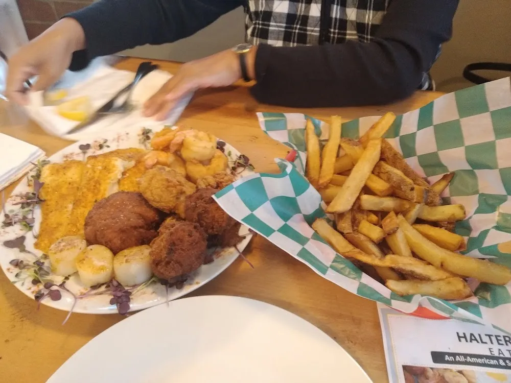 Seafood Medley and Fresh Hand-Cut Fries